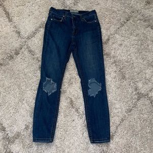 Free People Busted Skinny Jeans